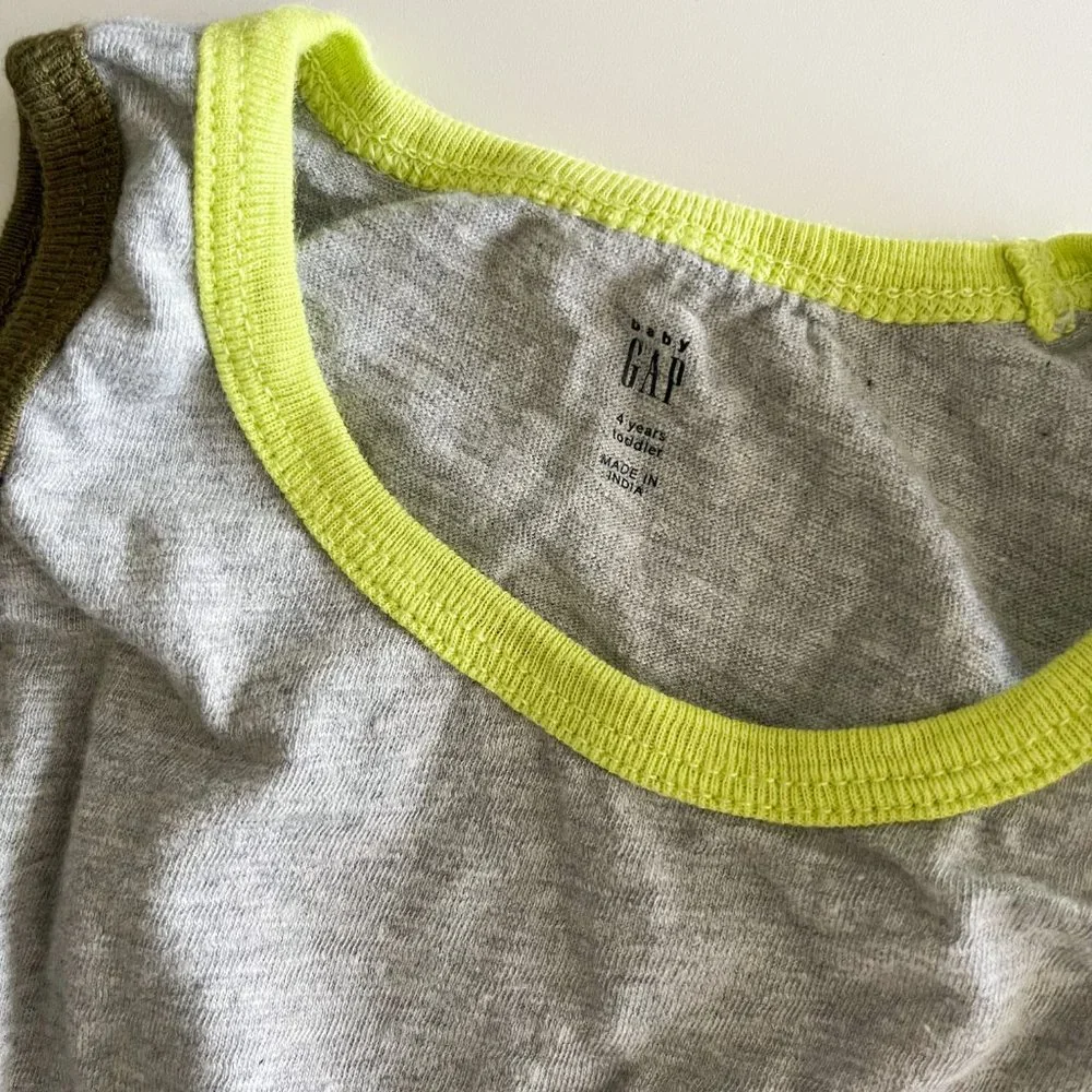 Toddler Tank Top & Jogger Bundle Set Gap H&M Size 3-4T
